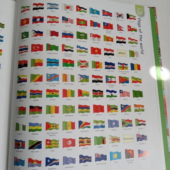" Explore & Learn Atlas of the World " Kids Book Elementary Homeschool Hardcover - Picture 13 of 16
